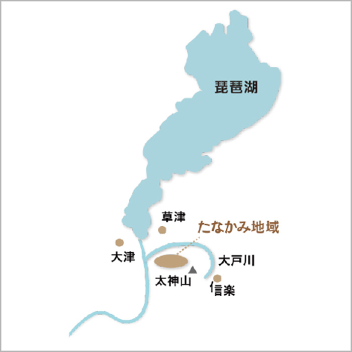 滋賀県たなかみ地域マップ｜
