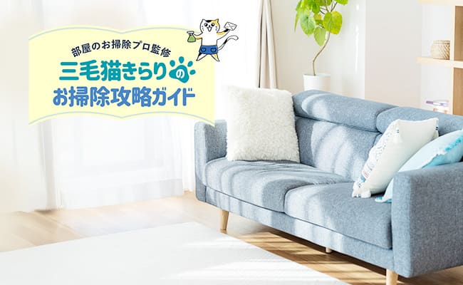 ソファの汚れの落とし方は？シミの取り方から素材ごとの掃除方法まで