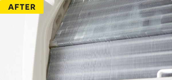 AFTER 本体内部（熱交換機部分）