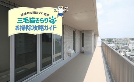 ベランダに生えた苔の掃除方法は？原因や予防策も解説