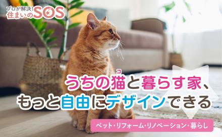 わが家の大切な猫も私たちも快適に暮らせるリフォームの工夫を教えてください！