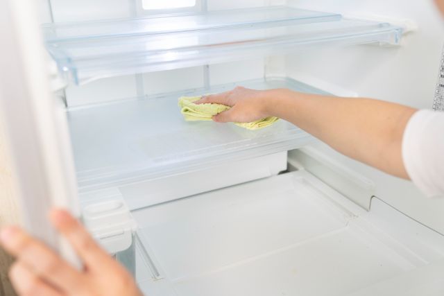 冷蔵庫内の掃除方法