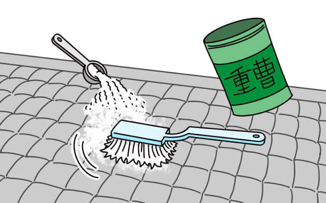 お風呂のタイルの掃除方法