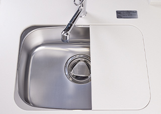 人大プレート付きシンク