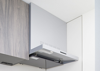 整流板付レンジフード