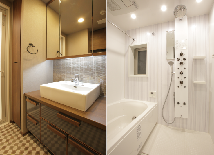 パウダールーム（Ctype）・バスルーム（Ctype） | my style 「bar」