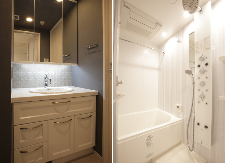 パウダールーム（Atype）・バスルーム（Atype） | my style 「california」