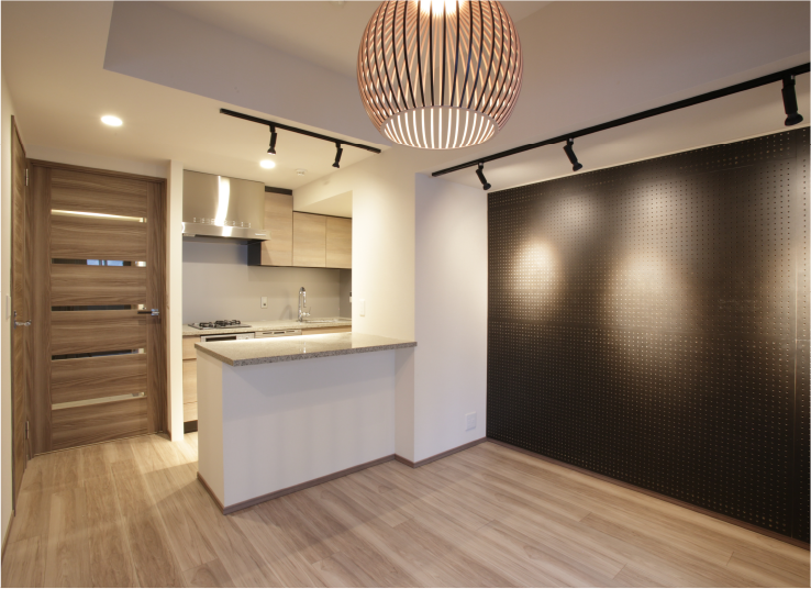 リビング・ダイニング・キッチン（Btype） | my style 「dark」