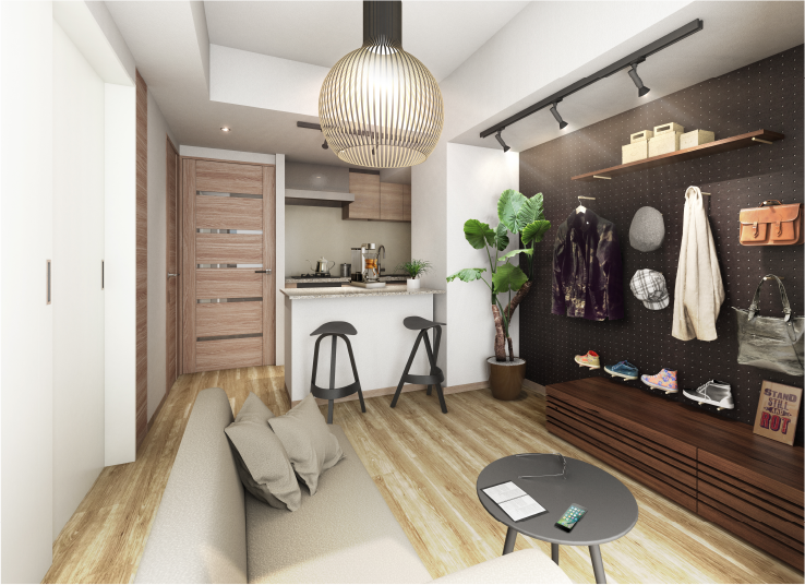 室内完成予想図（Btype） | my style 「dark」