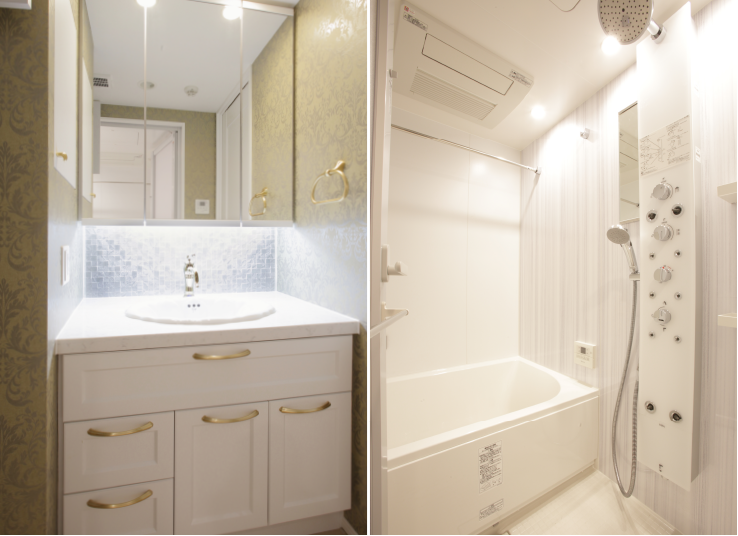 パウダールーム（A’type）・バスルーム（A’type） | my style 「french」