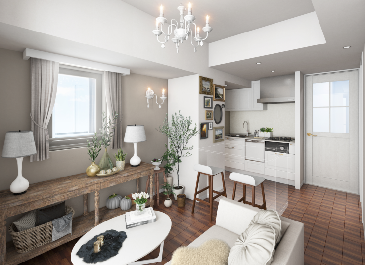 室内完成予想図（Atype） | my style 「french」