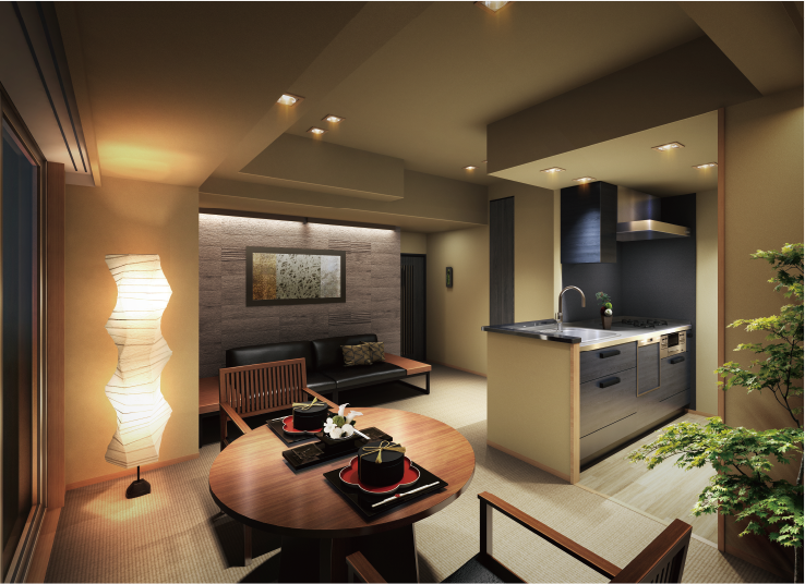 室内完成予想図（Dtype） | my style 「japanese」