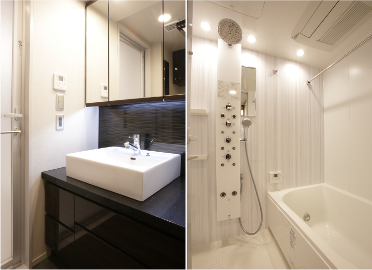 パウダールーム（Etype）・バスルーム（Etype） | my style 「luxury」