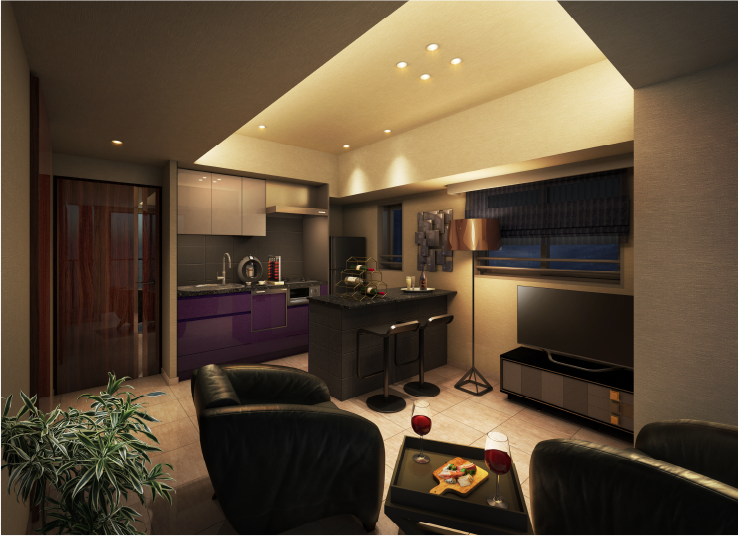 室内完成予想図（Etype） | my style 「luxury」