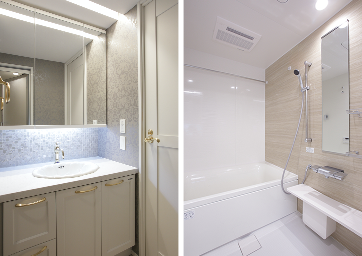 洗面室・バスルーム(303号室)