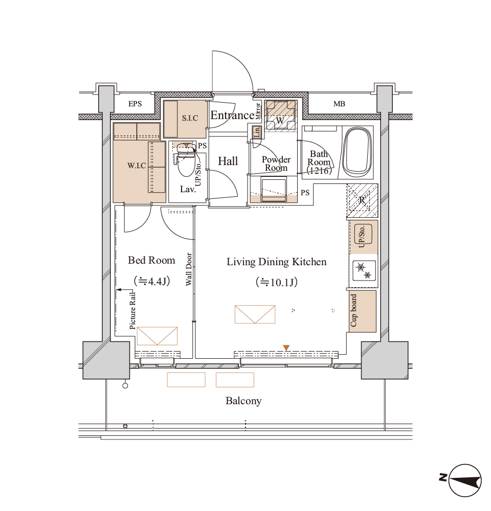 B4-Pタイプ 図面