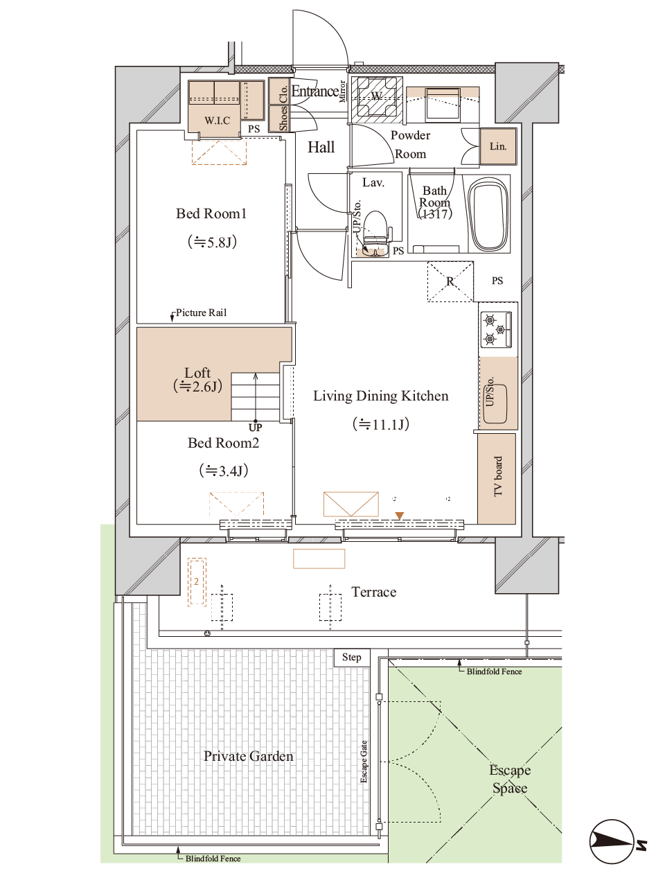 D1-lタイプ 図面