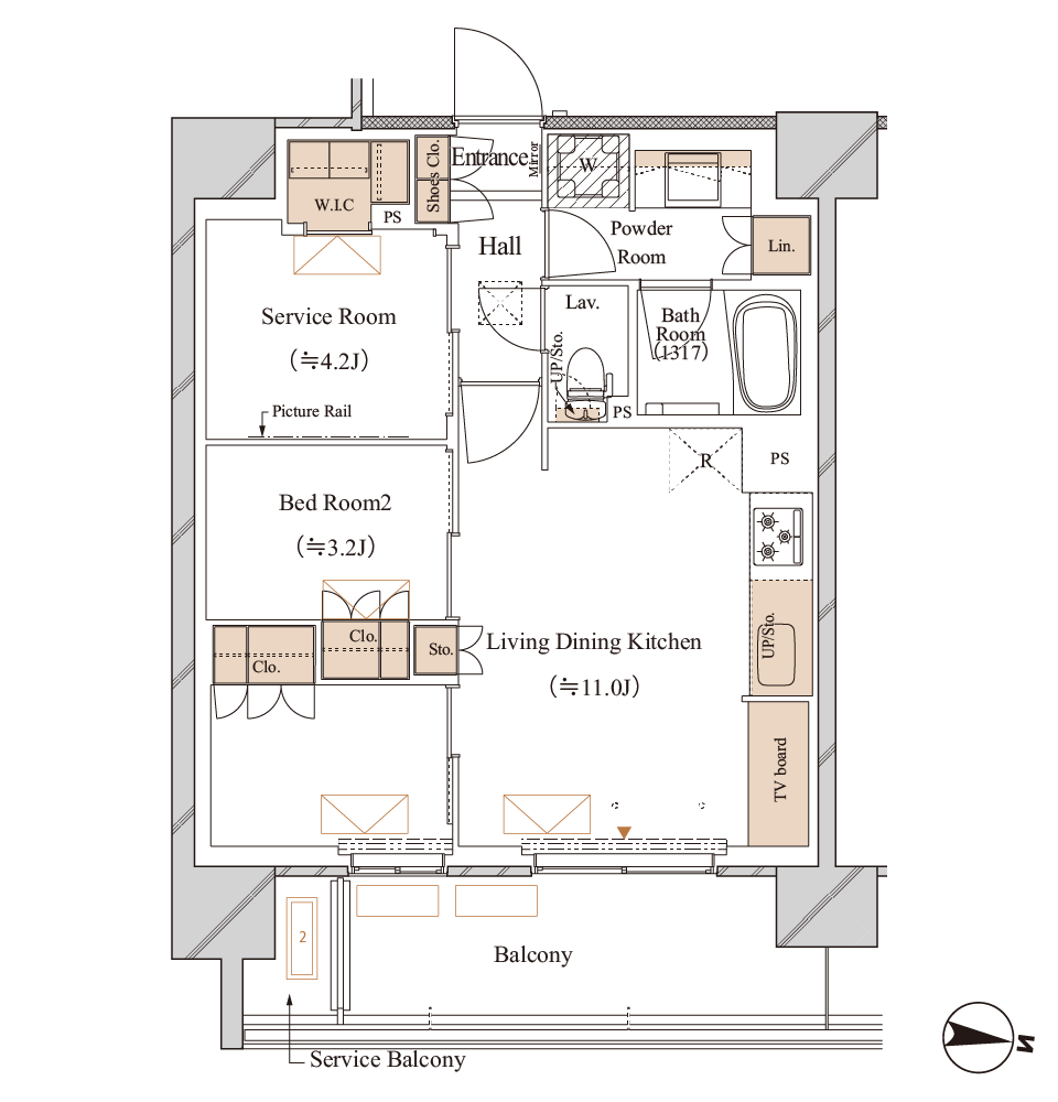 D1-Pタイプ 図面