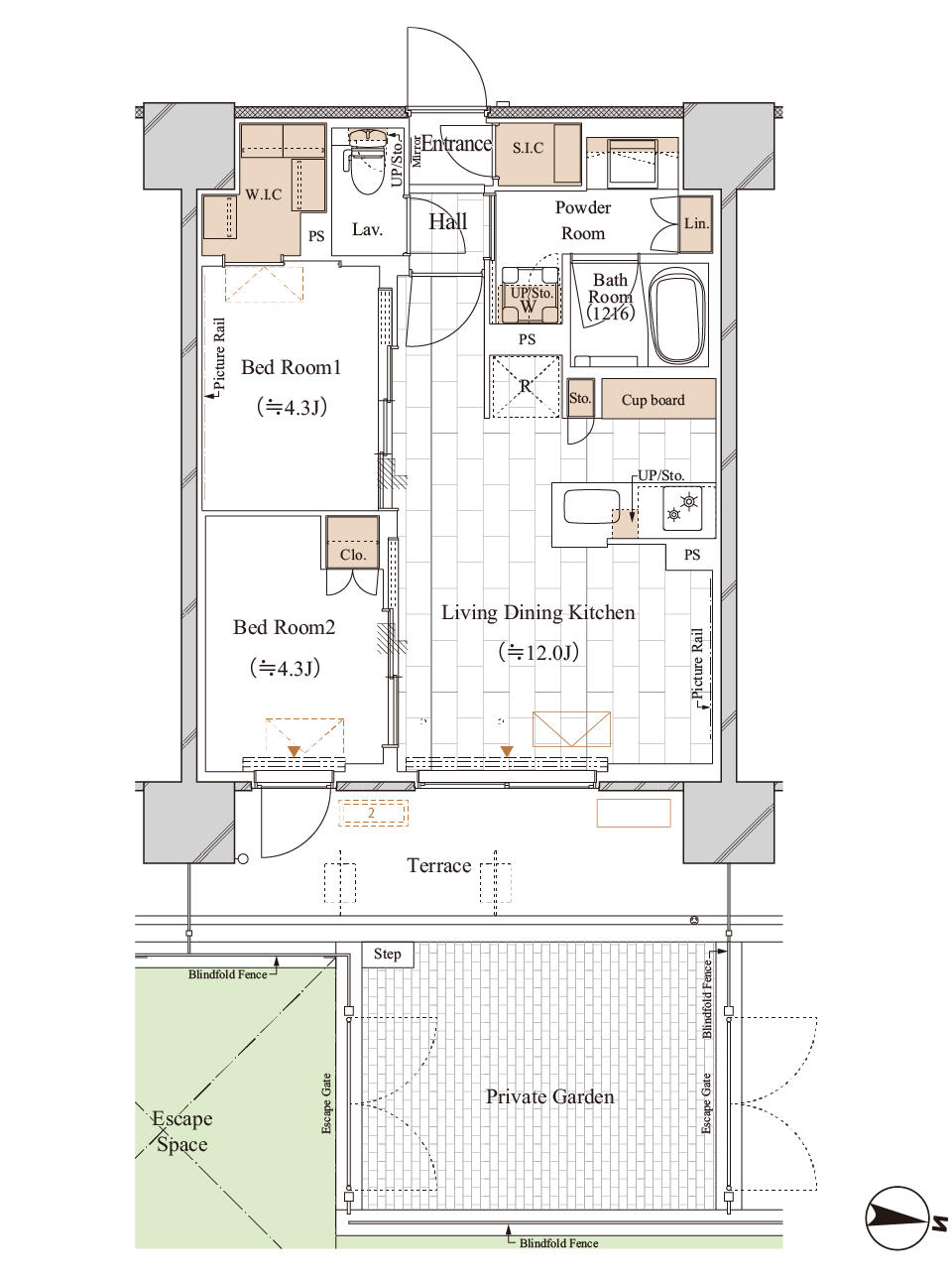 E1-tタイプ 図面