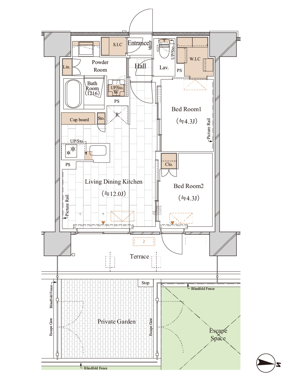 E2-tタイプ 図面