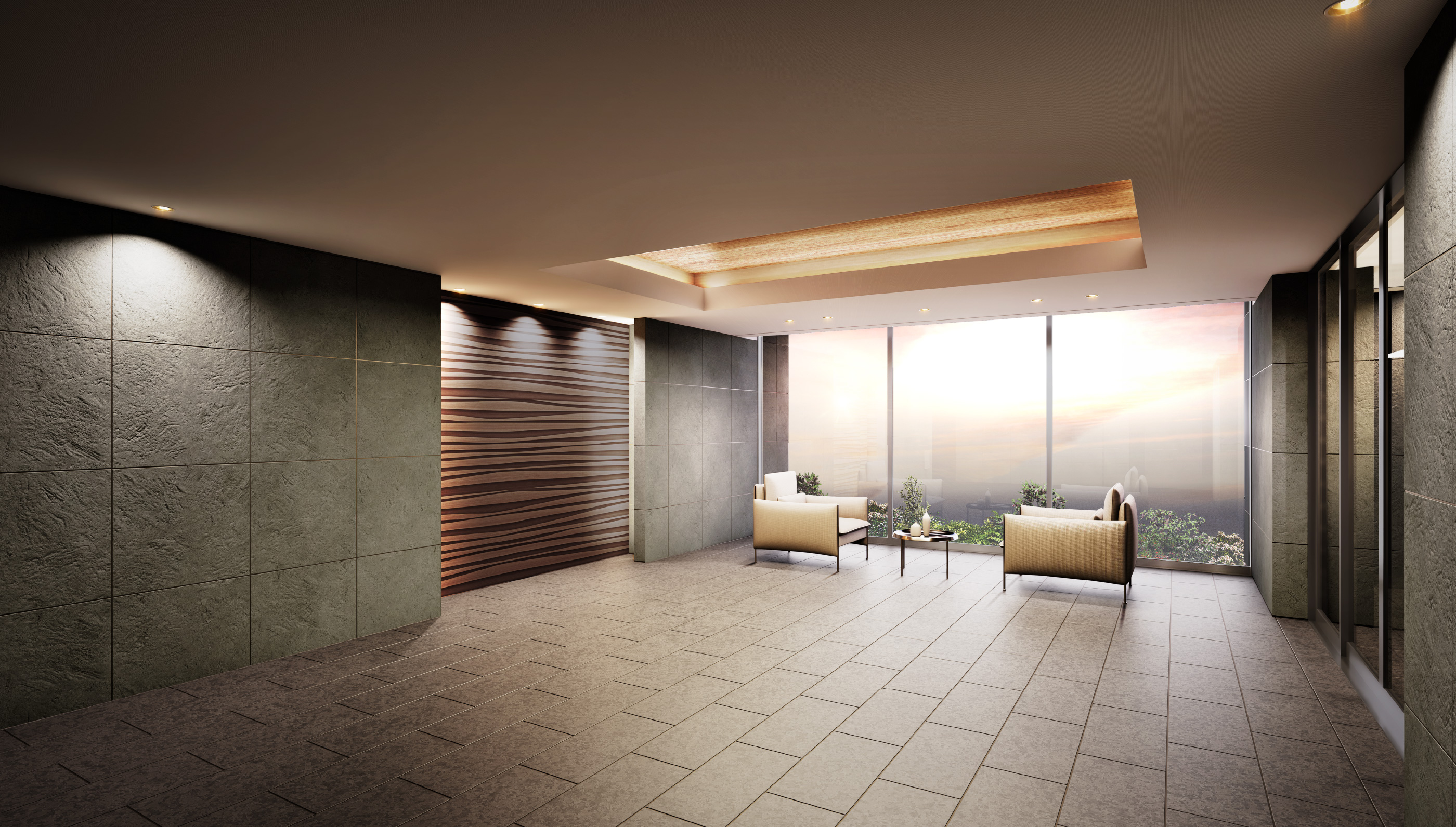 エントランス CGパース