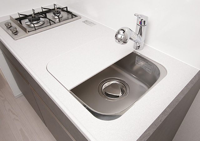 人大プレート付きシンク