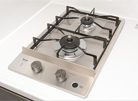 2口コンロ