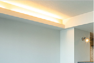 ライン照明やスポットライト おしゃれな室内照明