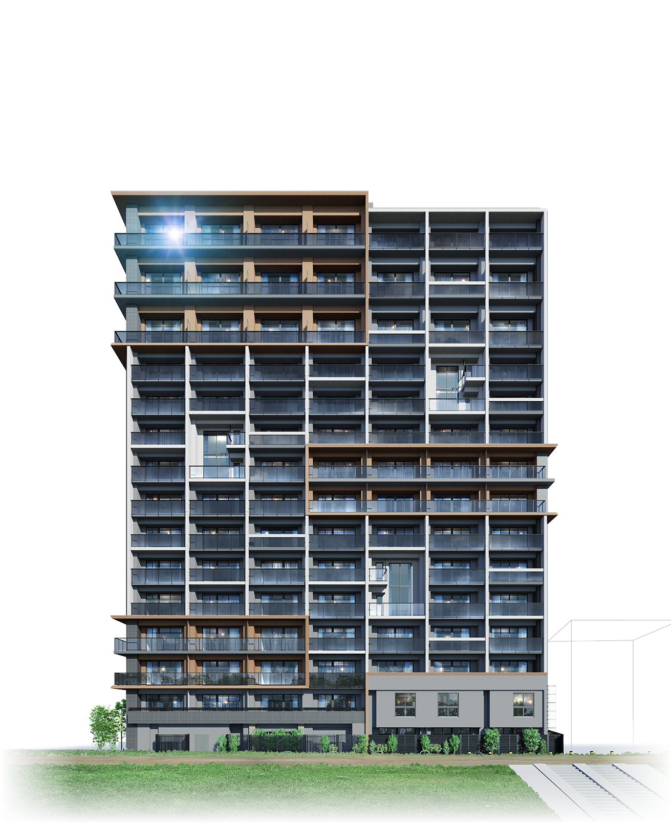 外観完成予想CG画像