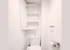 トイレ上部収納