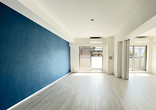 インディゴブルー施工例