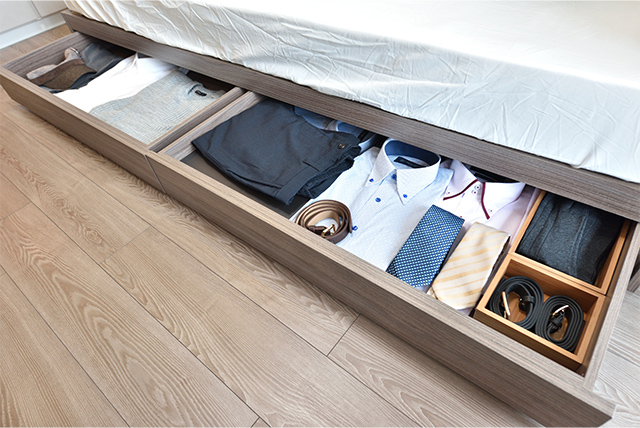 ベッド下収納