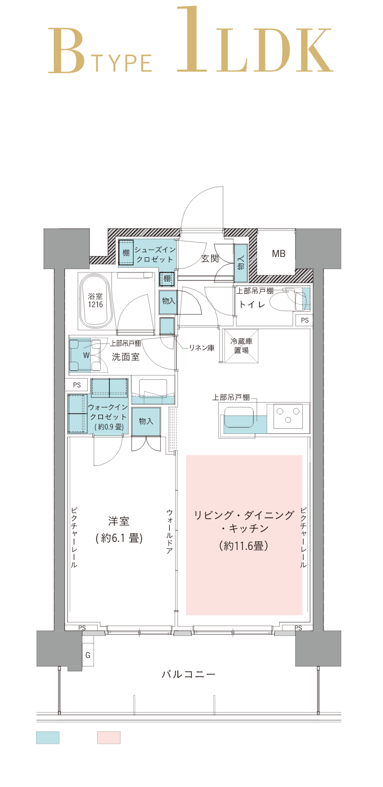 B TYPE｜1LDK
