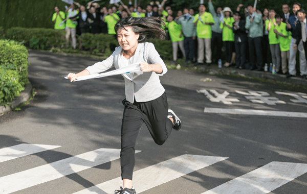 テレビCM撮影の様子