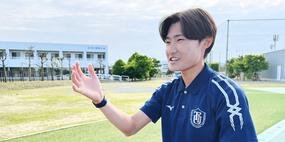 主将 宗像聖さん Munakata Hijiri