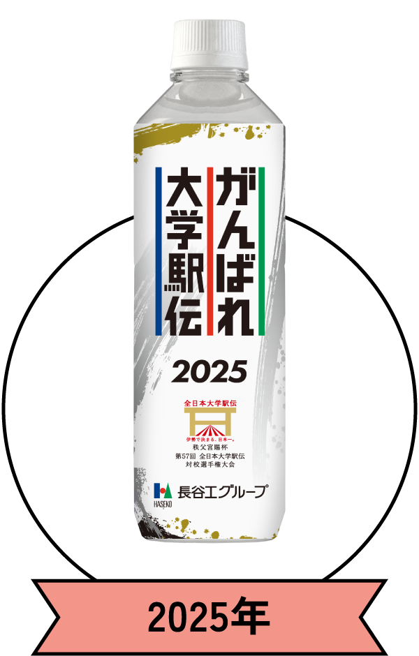 駅伝応援ミネラルウォーター 2025年