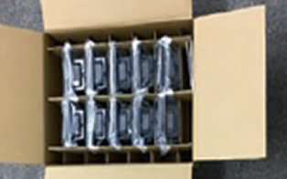 Minimizing packaging for intercoms (Kansai region)