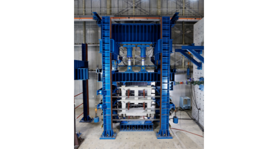 Improvement in seismic capacity confirmed through structural performance testing using a sample