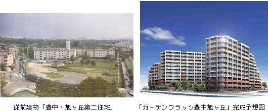 全国初の隣接地活用による 仮住まい不要のマンション建替事業 豊中 旭ヶ丘第二住宅建替事業 が７月中旬に完成 プレスリリース 長谷工コーポレーション