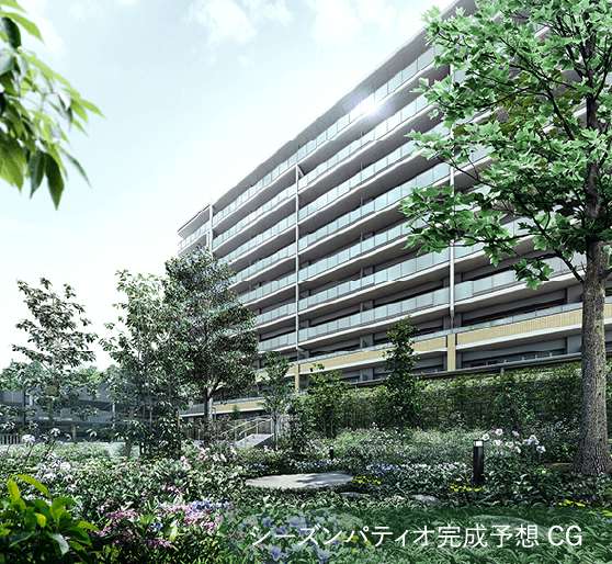 シーズンパティオ完成予想CG