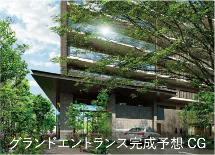 敷地に植えられていた135本の樹木