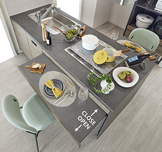 「楽々テーブルキッチン」