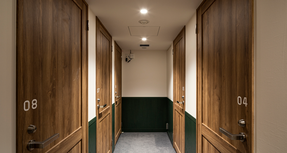 「WORVE東京木場」個室ブース