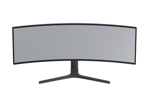 湾曲モニター
