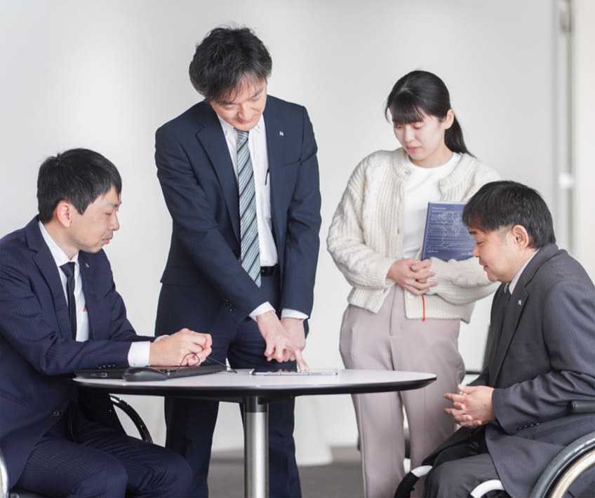 幅広い業務知識・スキルを習得できる環境