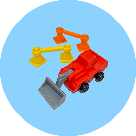 ブルドーザー消しゴム