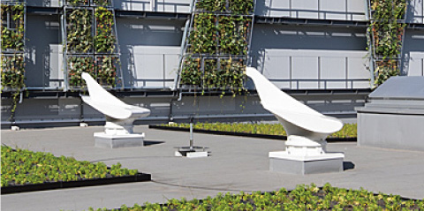 多目的実験棟屋上