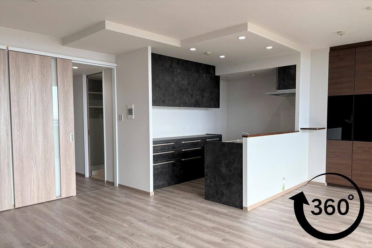 マンションリフォーム。収納計画で暮らしが整う。WICを中心に回遊できる住まい。