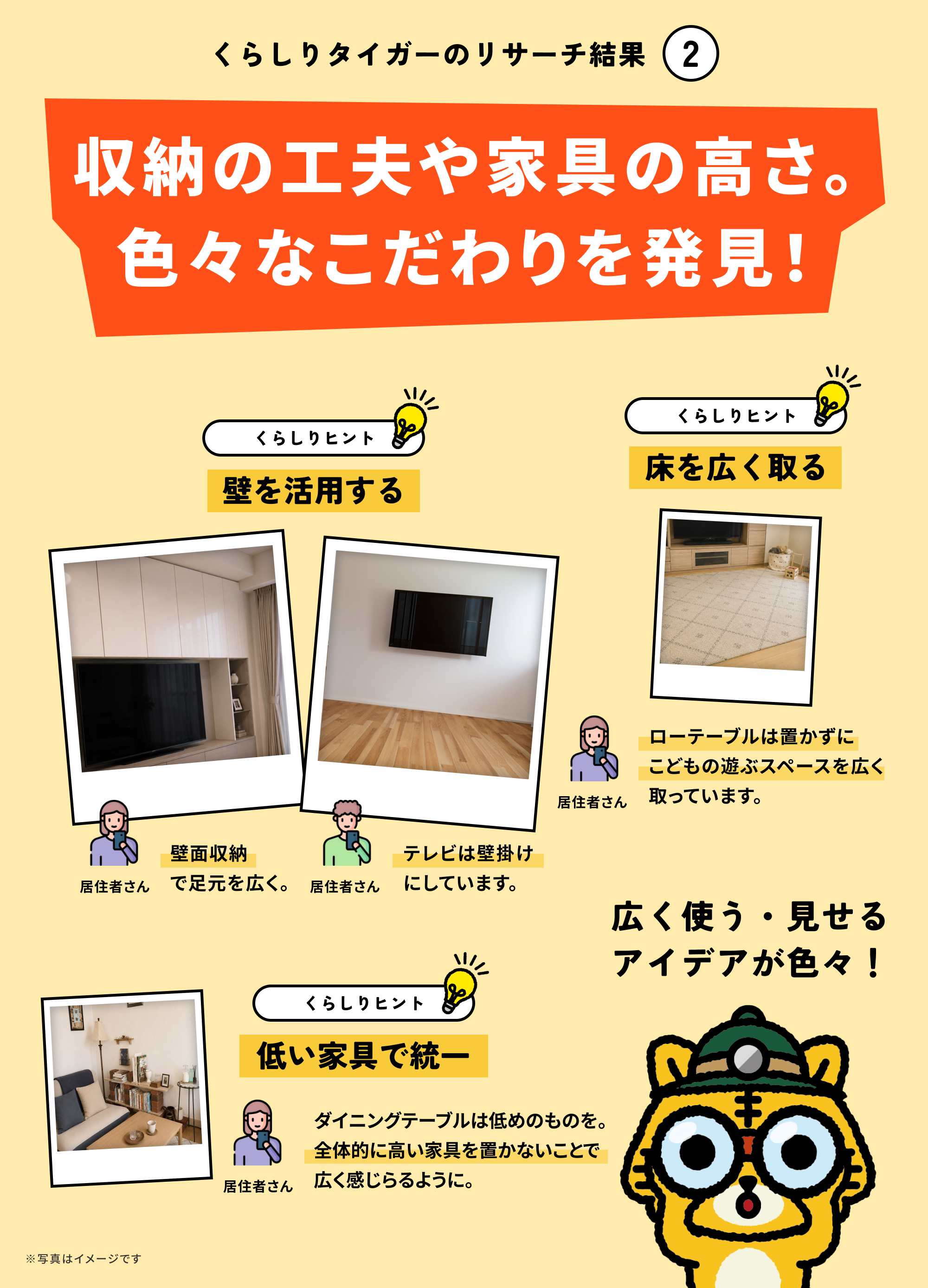 リビングダイニングのこだわりポイントを教えてください。