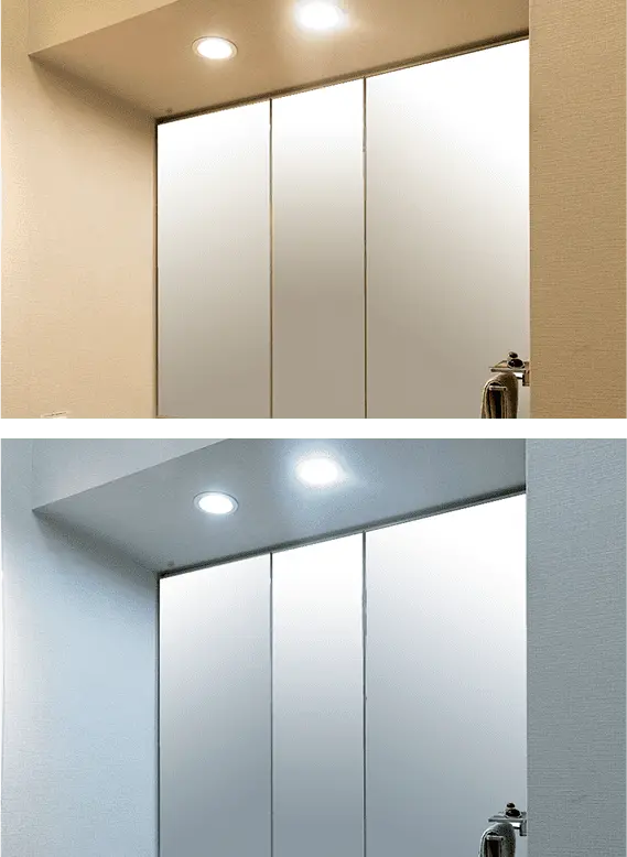 LED光色切替DL照明